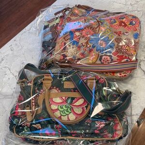 3 Oilily bags - well loved - crossbody